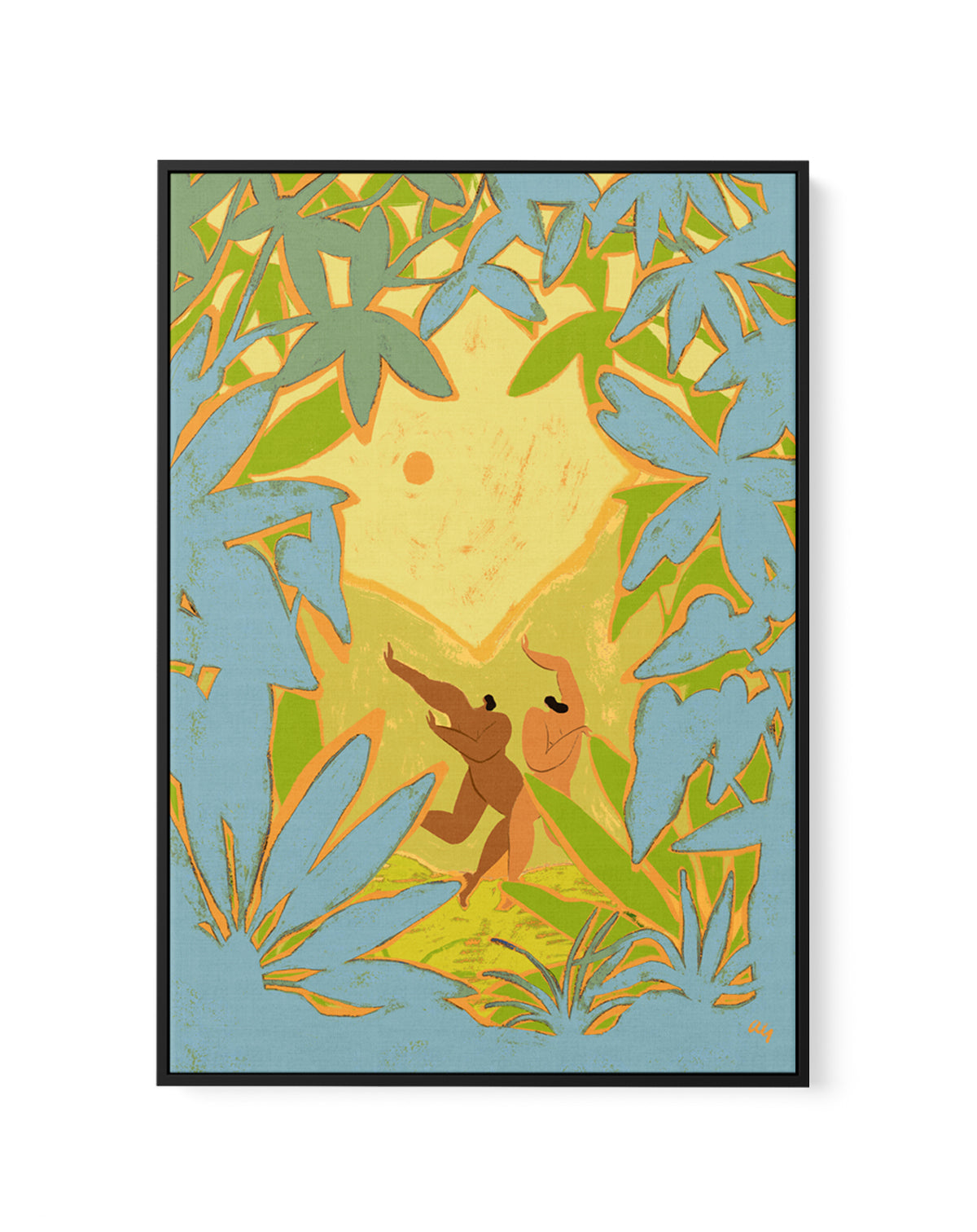 Natural State by Arty Guava | Framed Canvas Art Print
