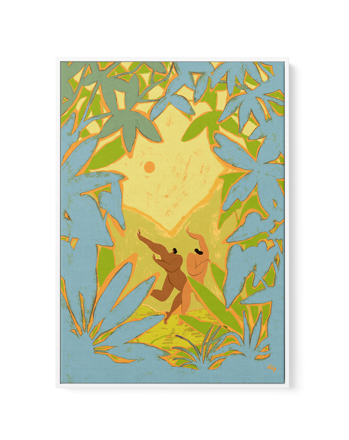 Natural State by Arty Guava | Framed Canvas Art Print