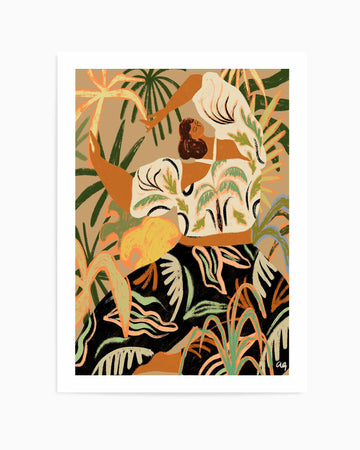 Nature Embrace by Arty Guava | Art Print from Olive et Oriel where you can shop wallpaper and artworks online