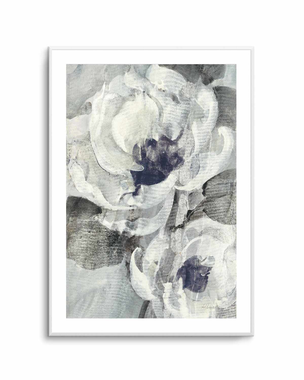 Navy Delight II | Art Print from Olive et Oriel where you can shop wallpaper and artworks online