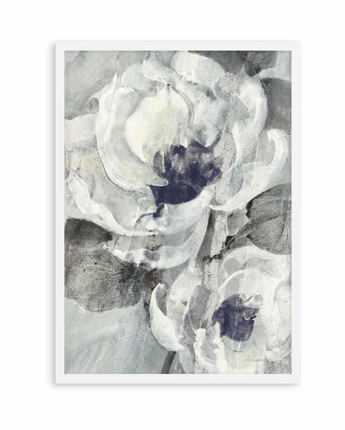 Navy Delight II | Art Print from Olive et Oriel where you can shop wallpaper and artworks online