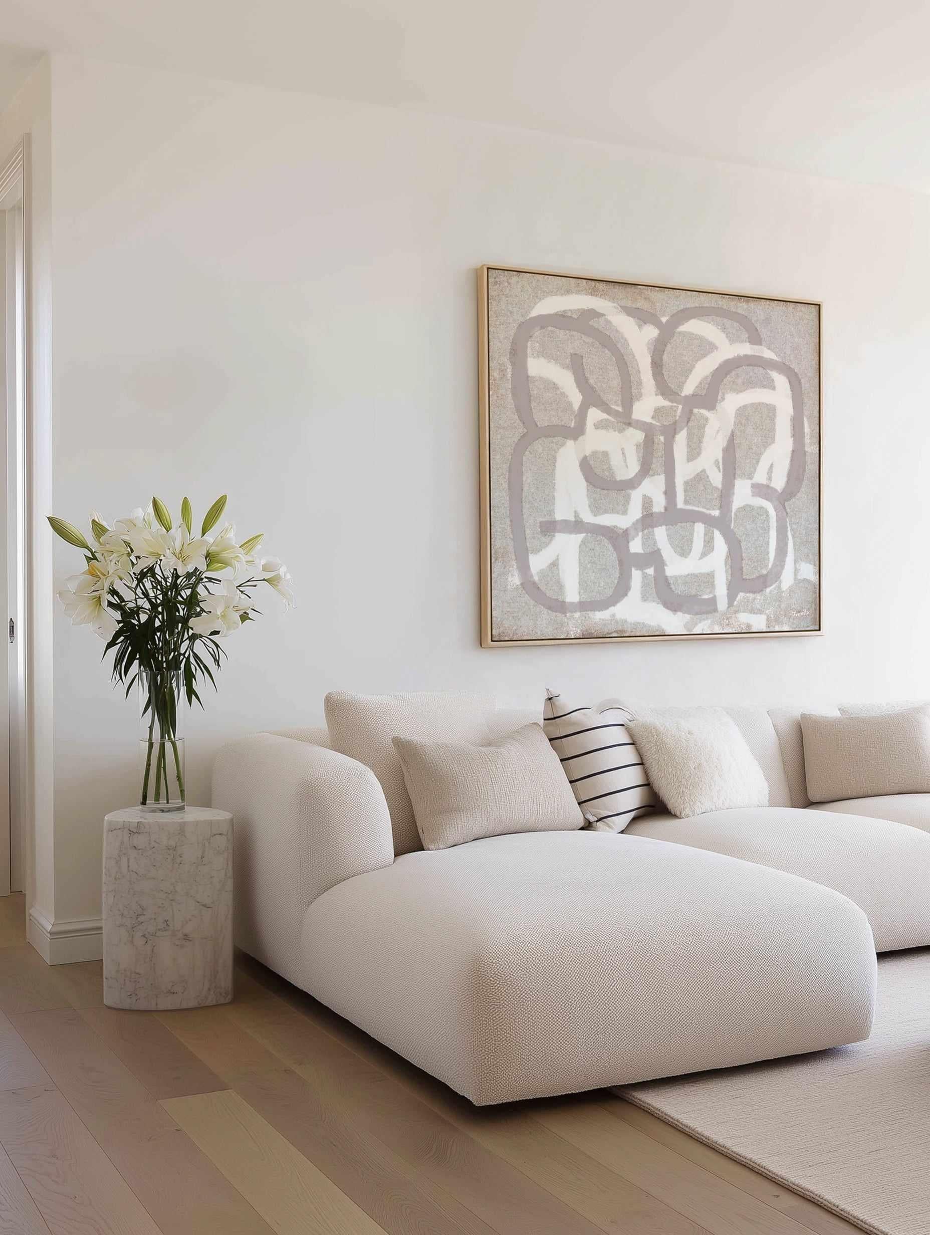 Nebula by Marco Marella | Framed Canvas Art Print from Olive et Oriel where you can shop wallpaper and artworks online