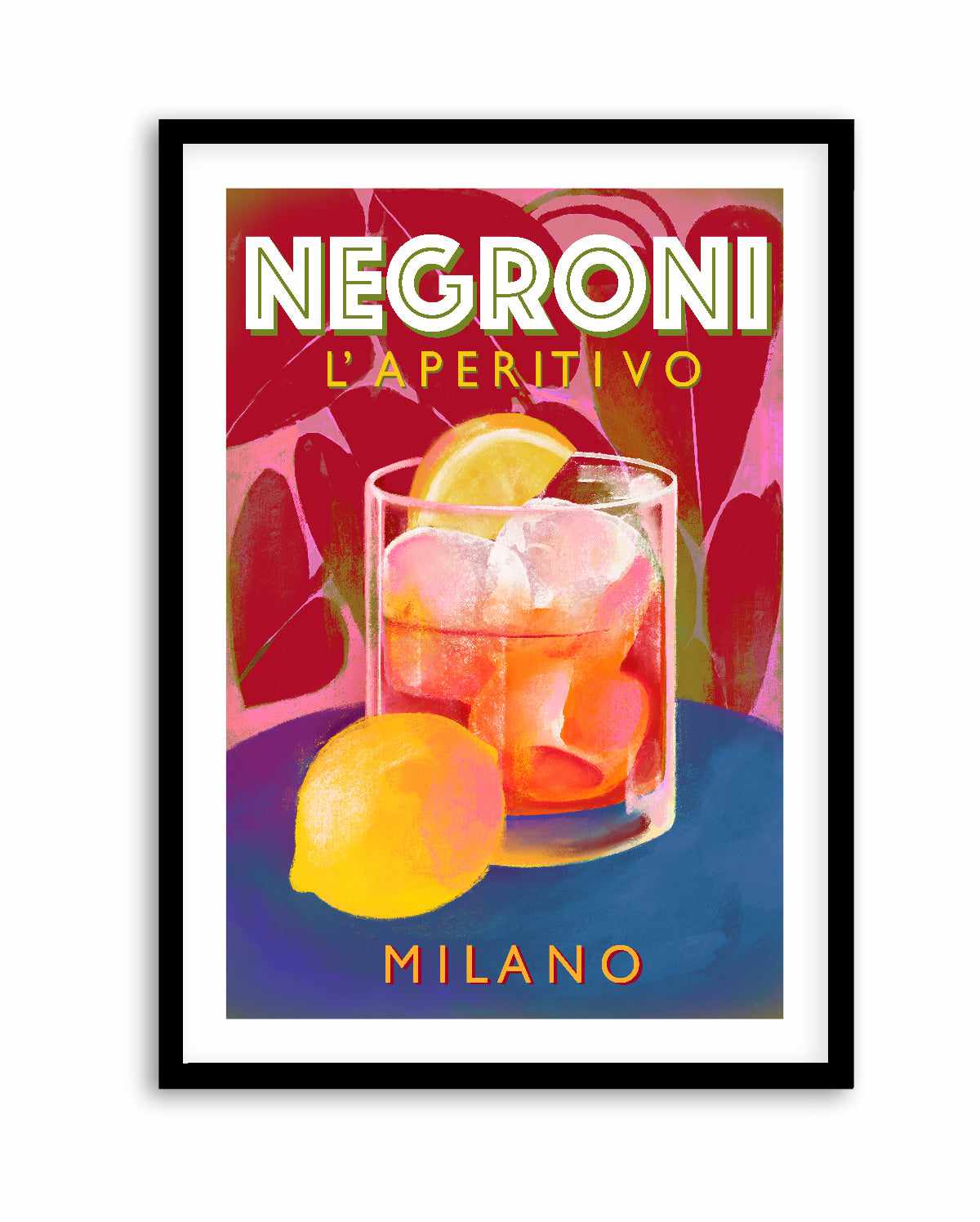 Negroni Aperitivo Milano by Marco Marella | Art Print