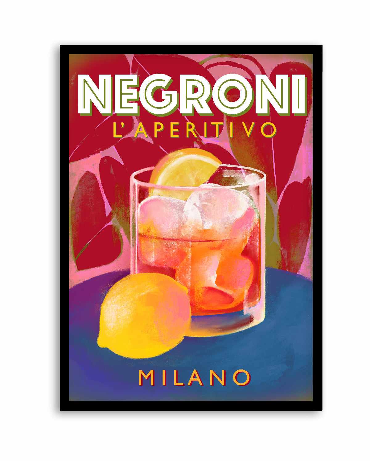 Negroni Aperitivo Milano by Marco Marella | Art Print