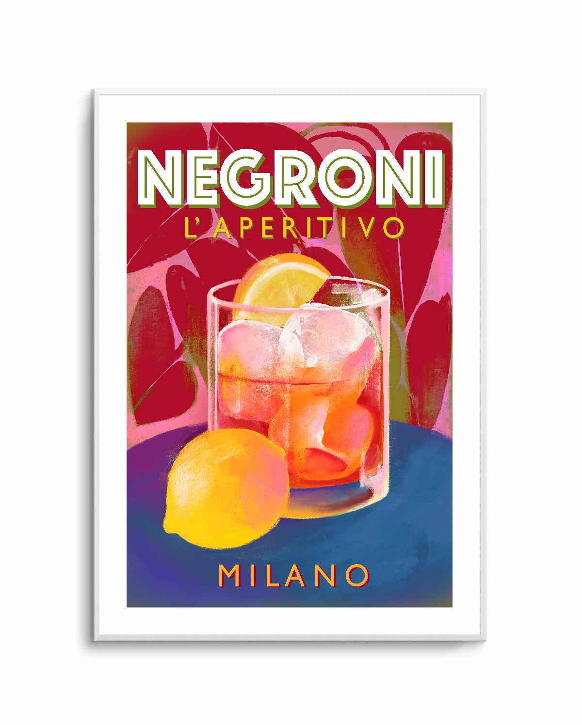 Negroni Aperitivo Milano by Marco Marella | Art Print