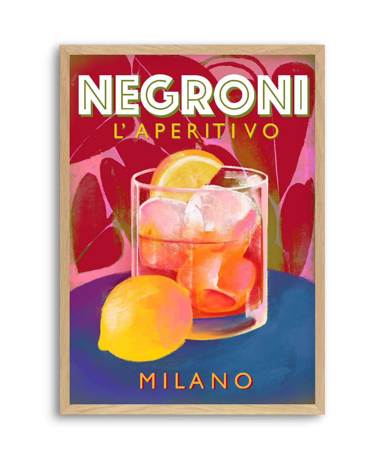 Negroni Aperitivo Milano by Marco Marella | Art Print