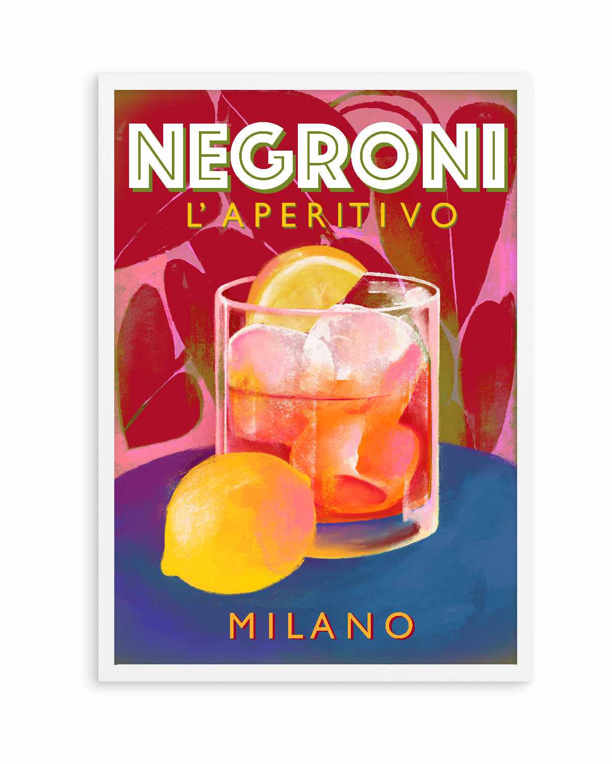 Negroni Aperitivo Milano by Marco Marella | Art Print