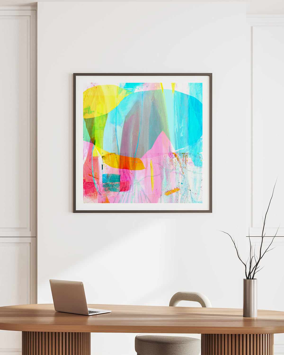 Neon Luxe I by Antonia Tzenova Art Print