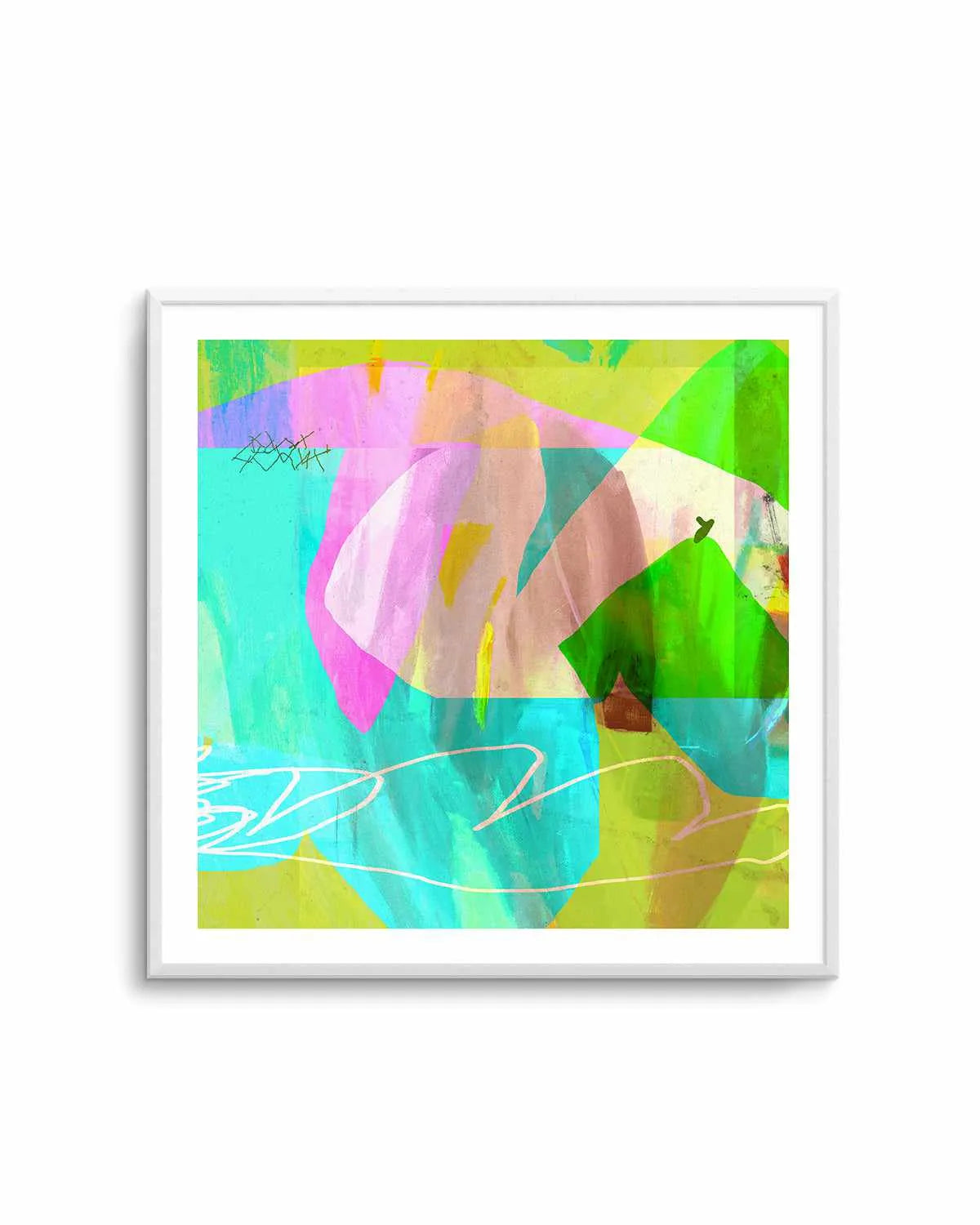 Neon Luxe II by Antonia Tzenova Art Print from Olive et Oriel where you can shop wallpaper and artworks online