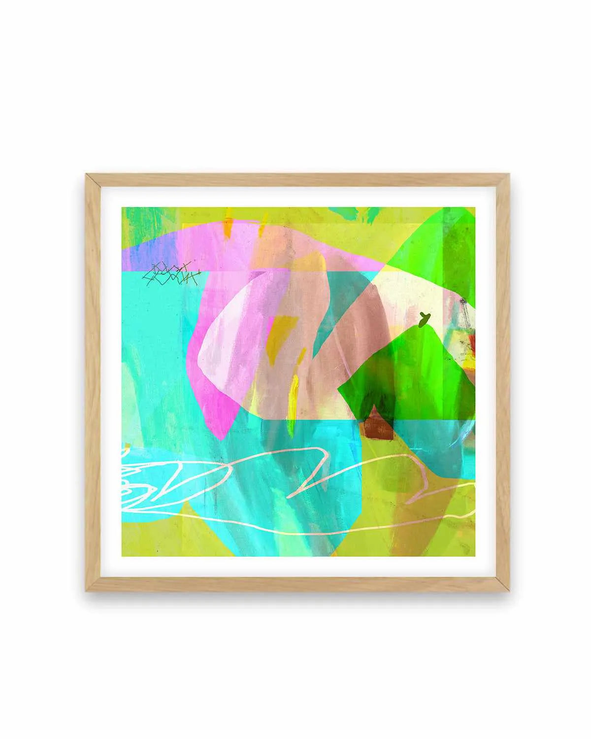 Neon Luxe II by Antonia Tzenova Art Print from Olive et Oriel where you can shop wallpaper and artworks online