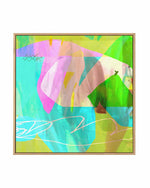 Neon Luxe II by Antonia Tzenova | Framed Canvas Art Print