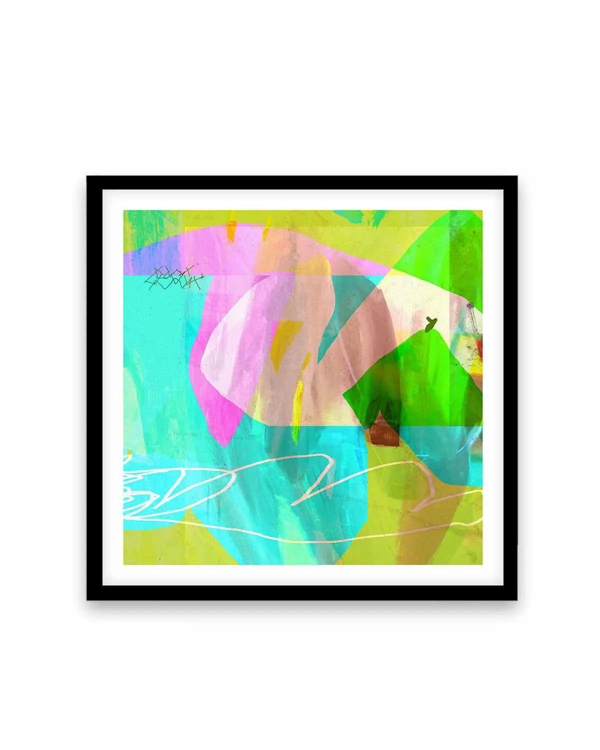 Neon Luxe II by Antonia Tzenova Art Print from Olive et Oriel where you can shop wallpaper and artworks online