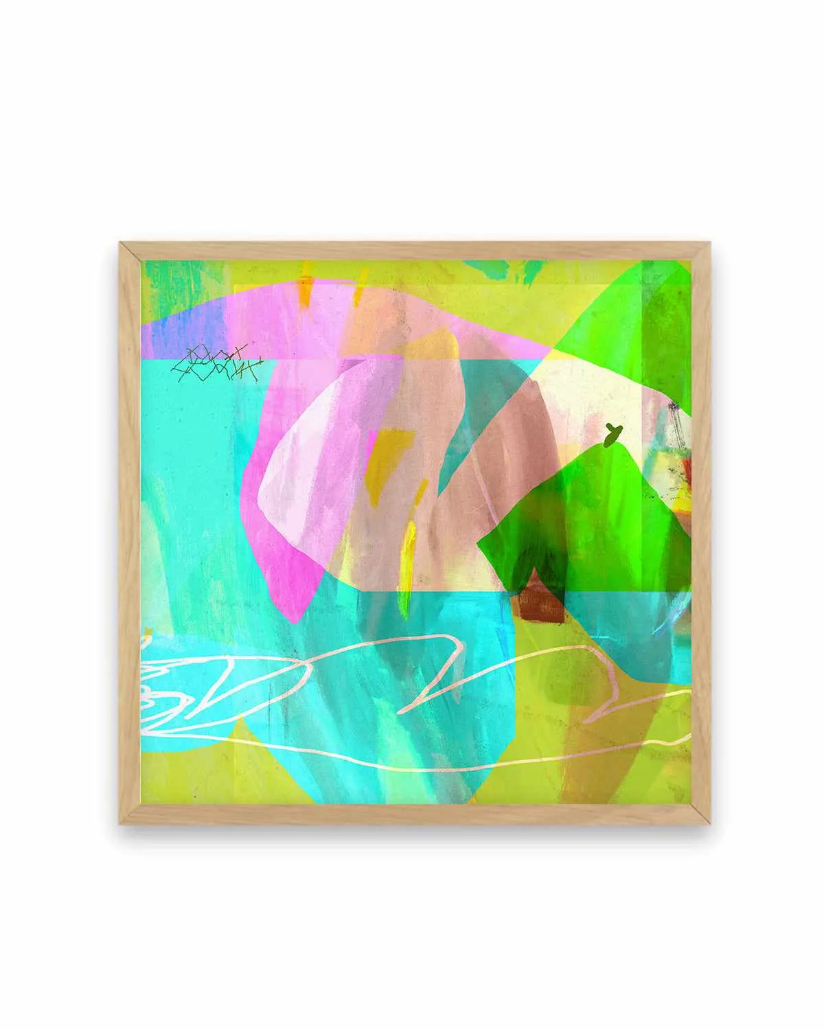 Neon Luxe II by Antonia Tzenova Art Print from Olive et Oriel where you can shop wallpaper and artworks online