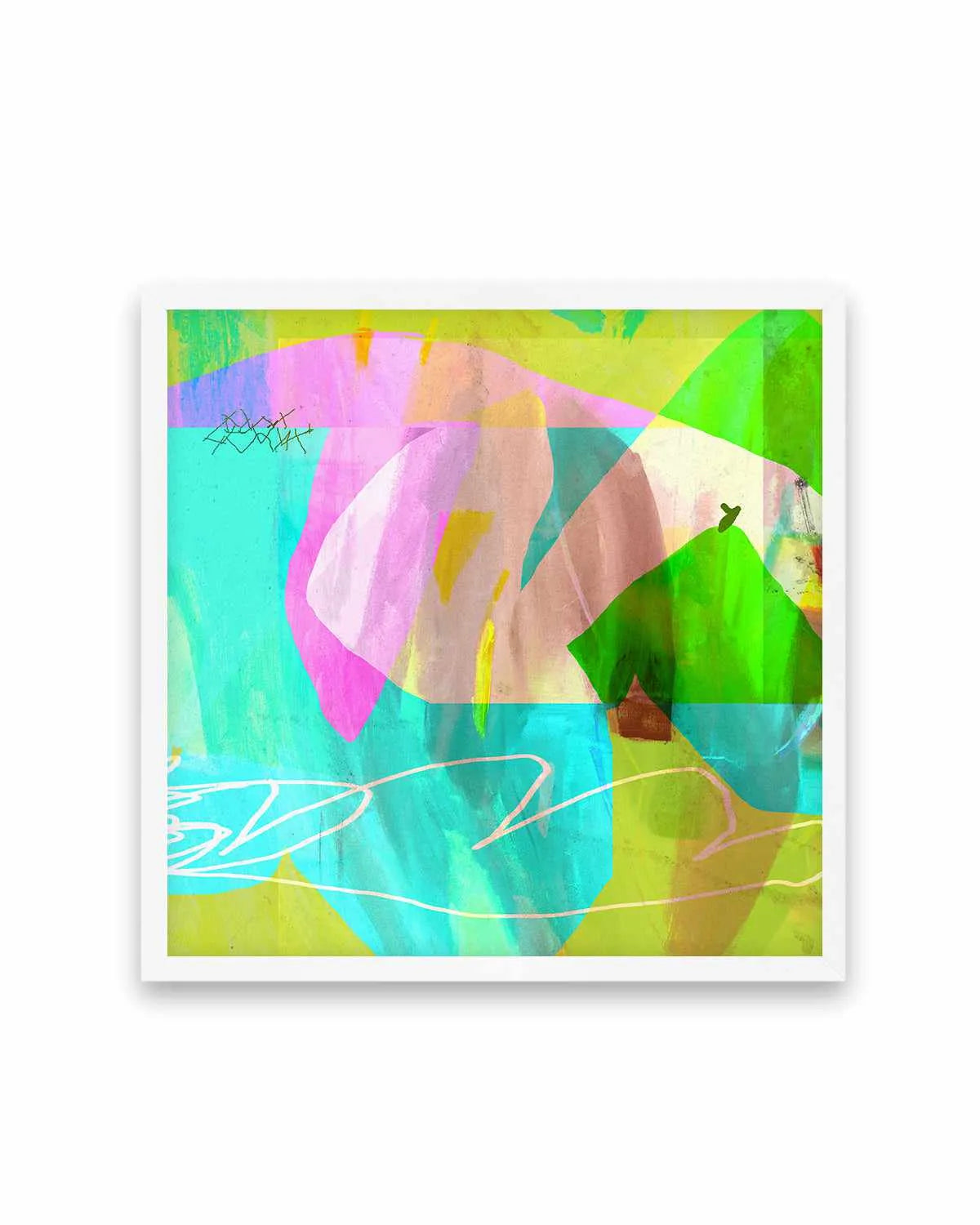 Neon Luxe II by Antonia Tzenova Art Print from Olive et Oriel where you can shop wallpaper and artworks online