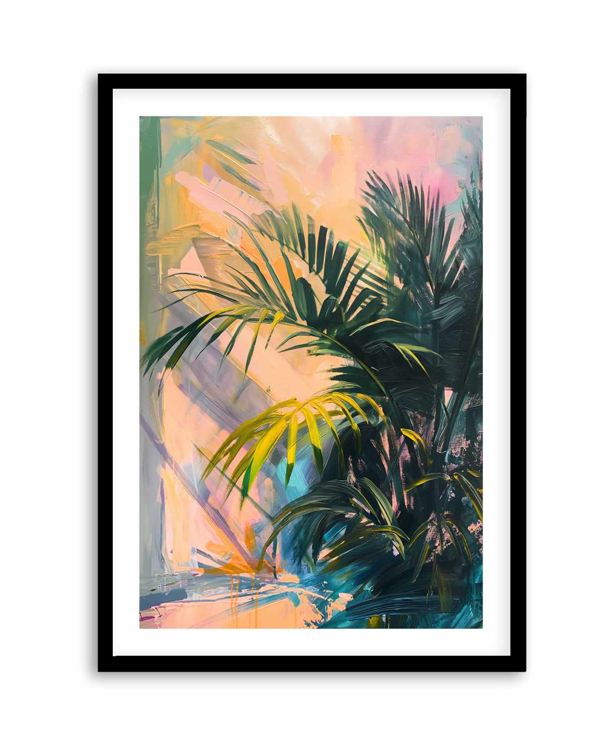 Neon Palm I | Art Print