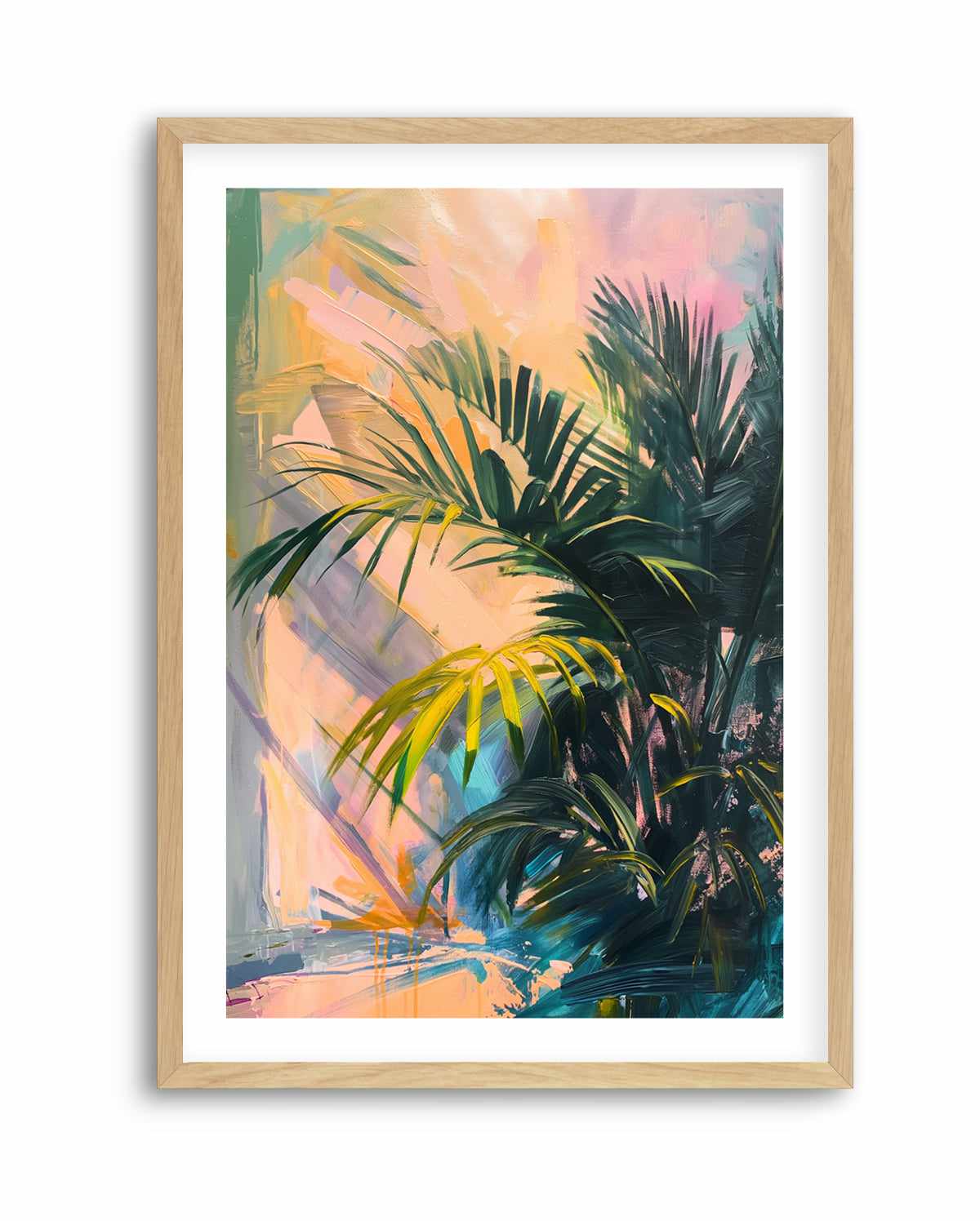 Neon Palm I | Art Print