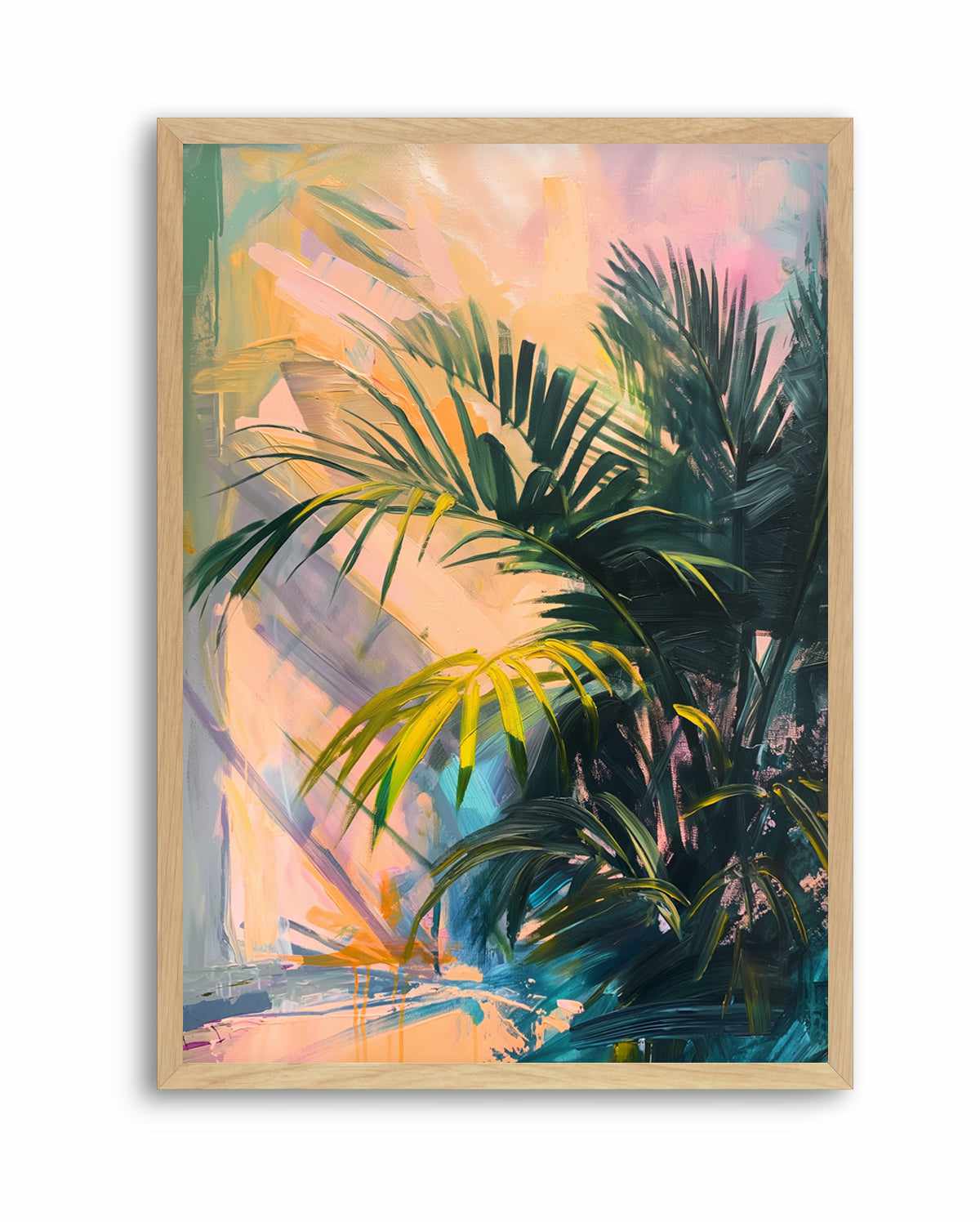 Neon Palm I | Art Print