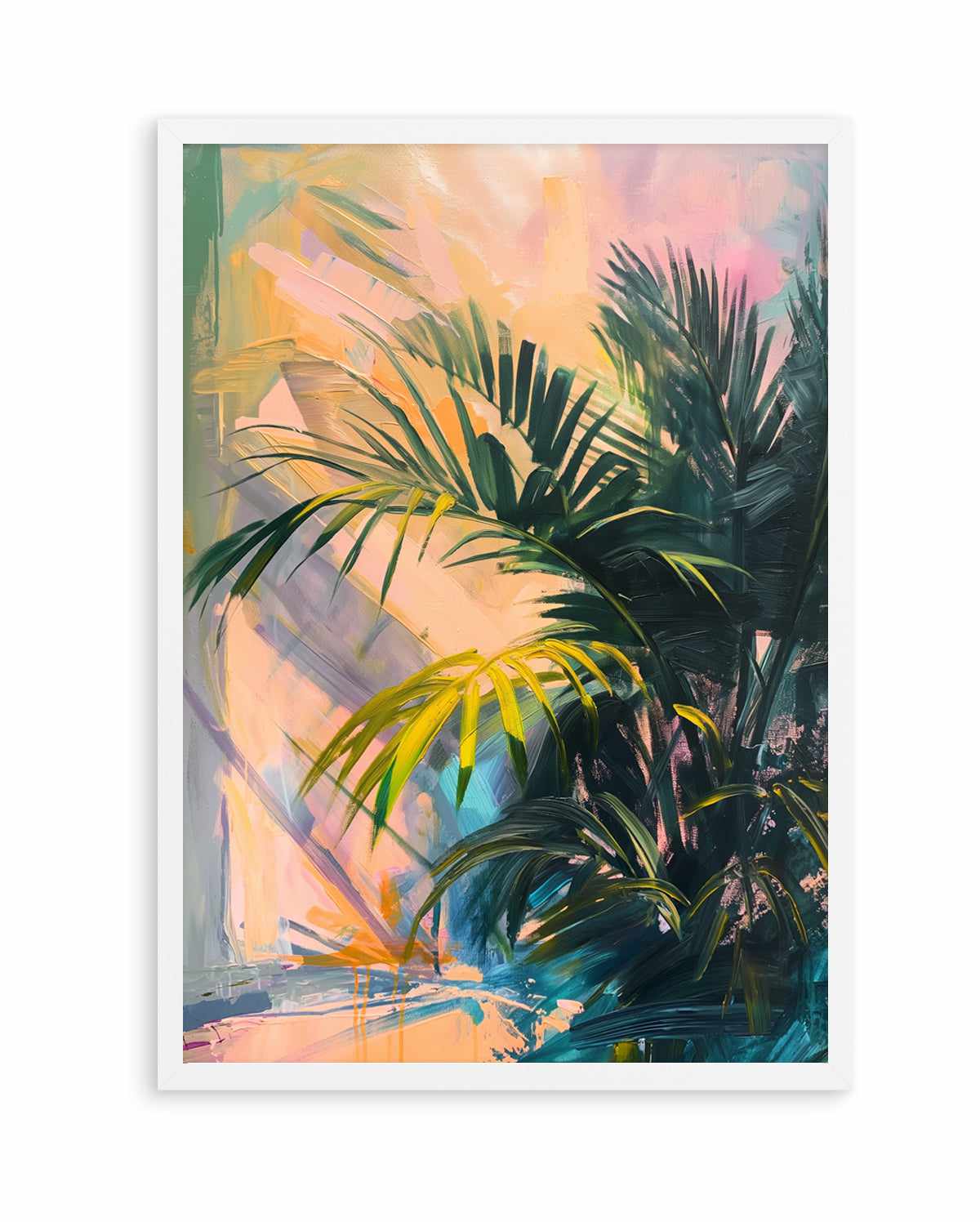 Neon Palm I | Art Print