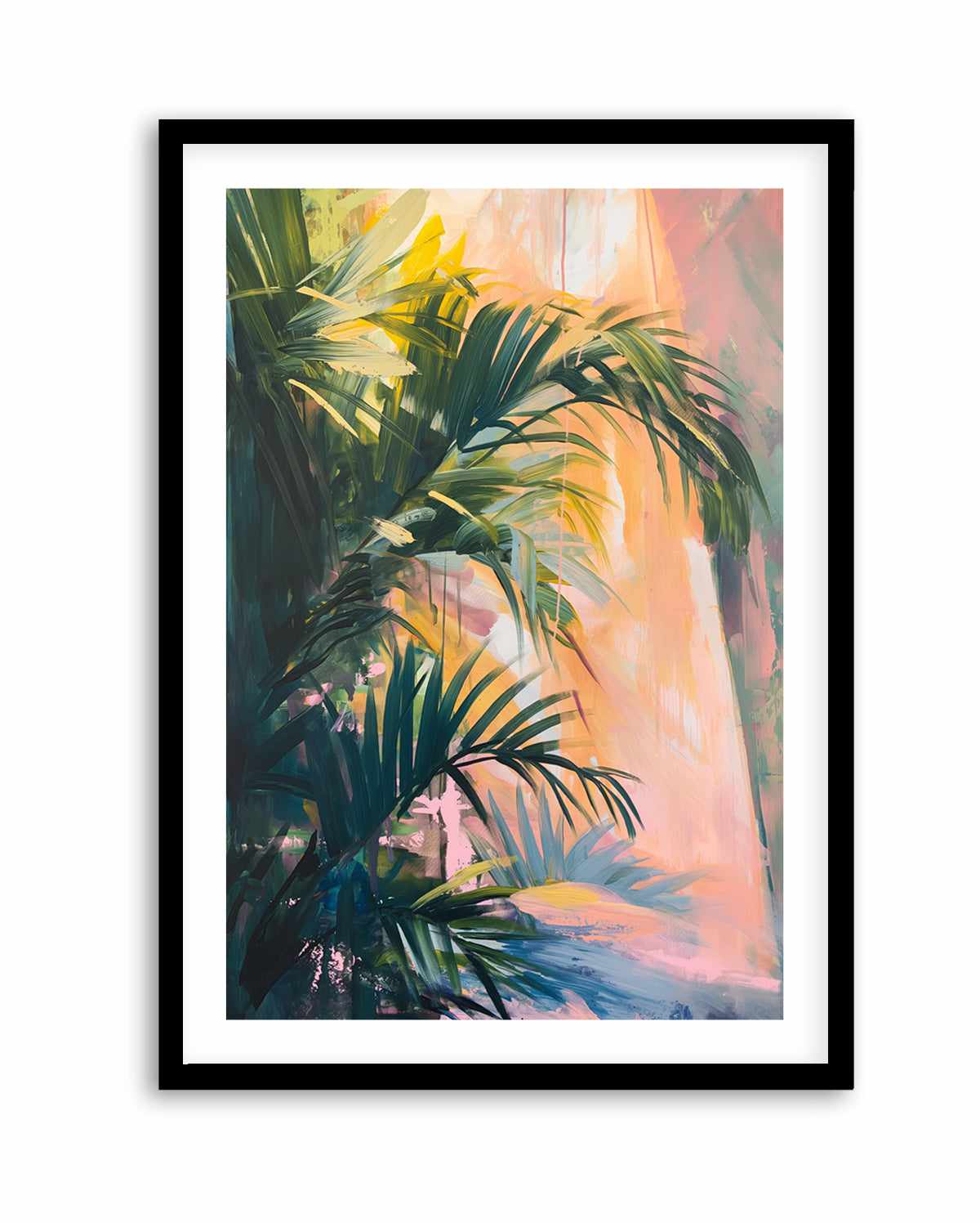 Neon Palm II | Art Print