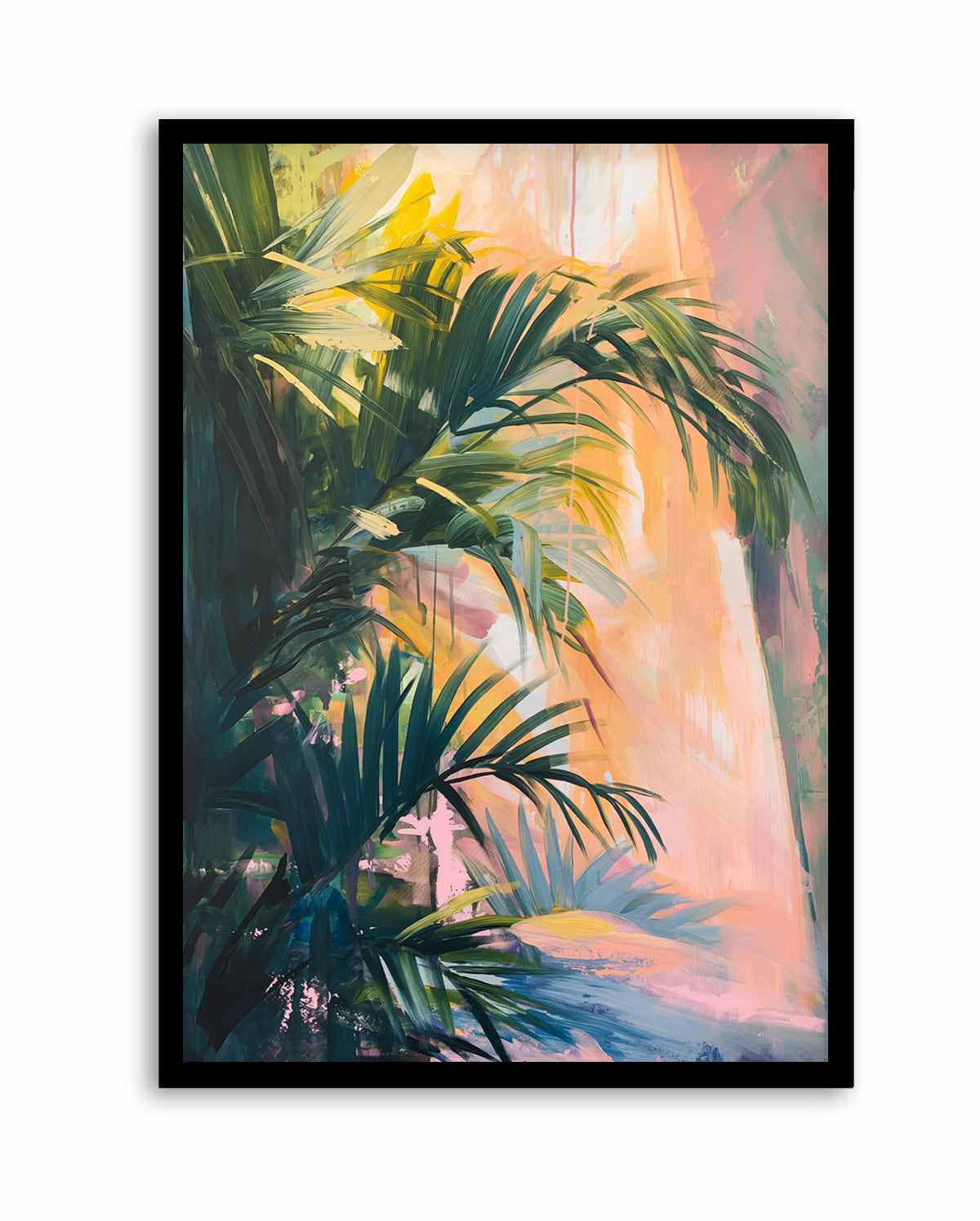 Neon Palm II | Art Print