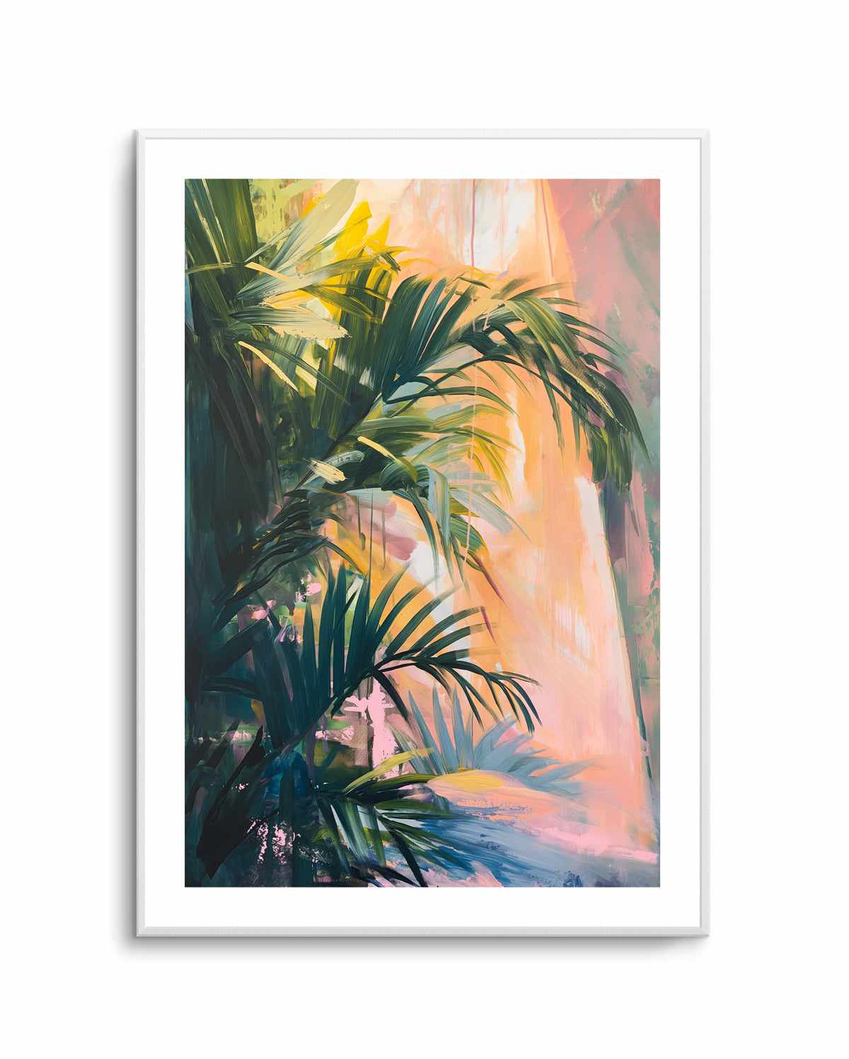 Neon Palm II | Art Print