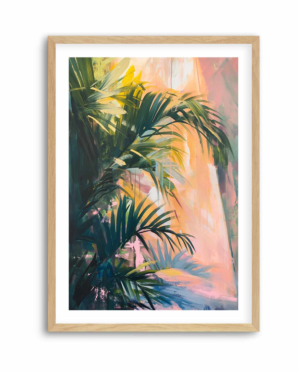 Neon Palm II | Art Print