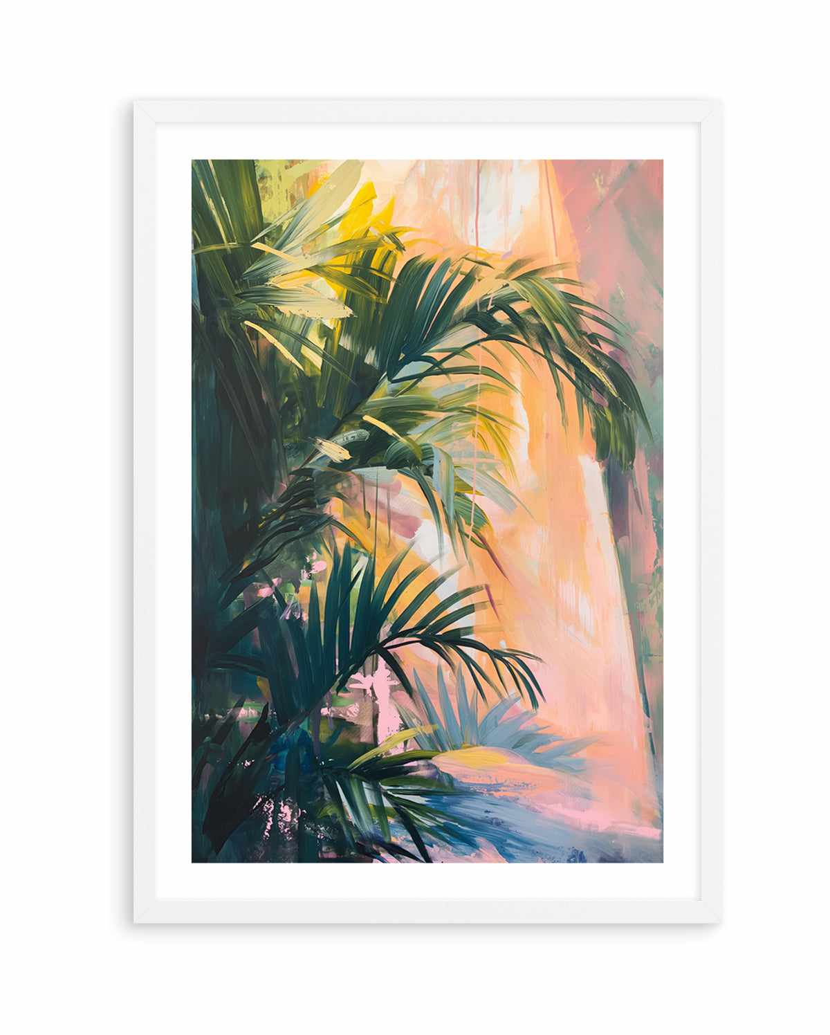 Neon Palm II | Art Print