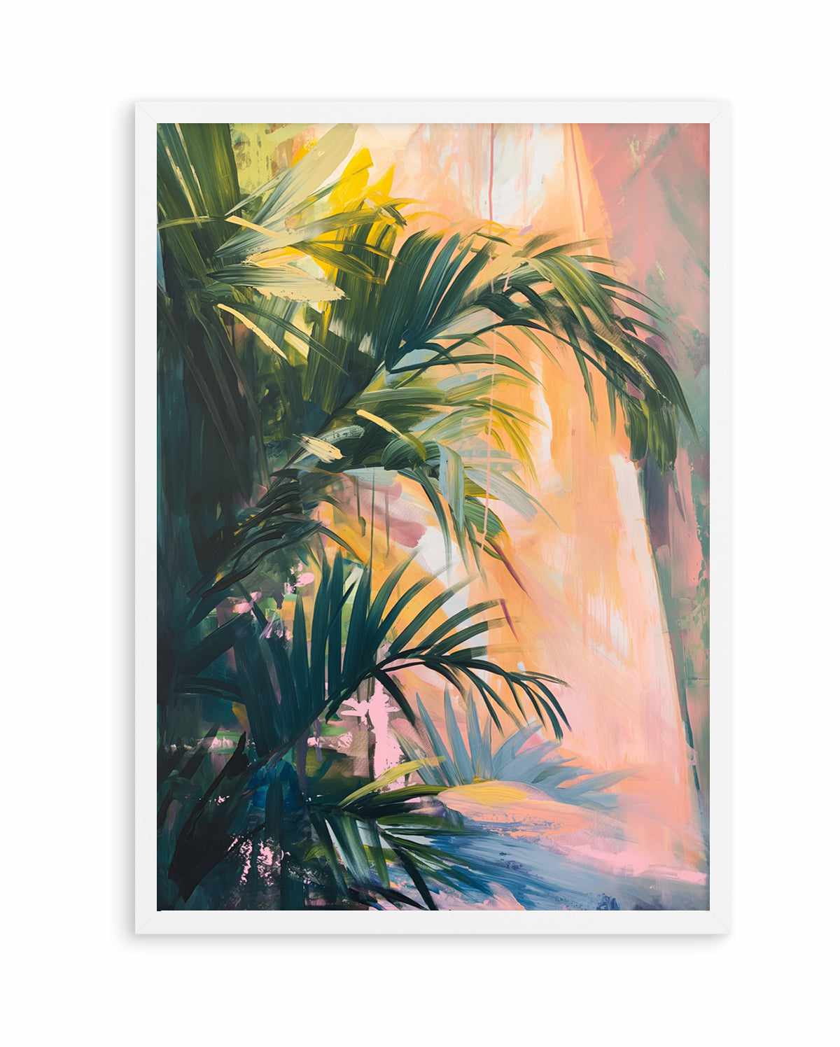 Neon Palm II | Art Print