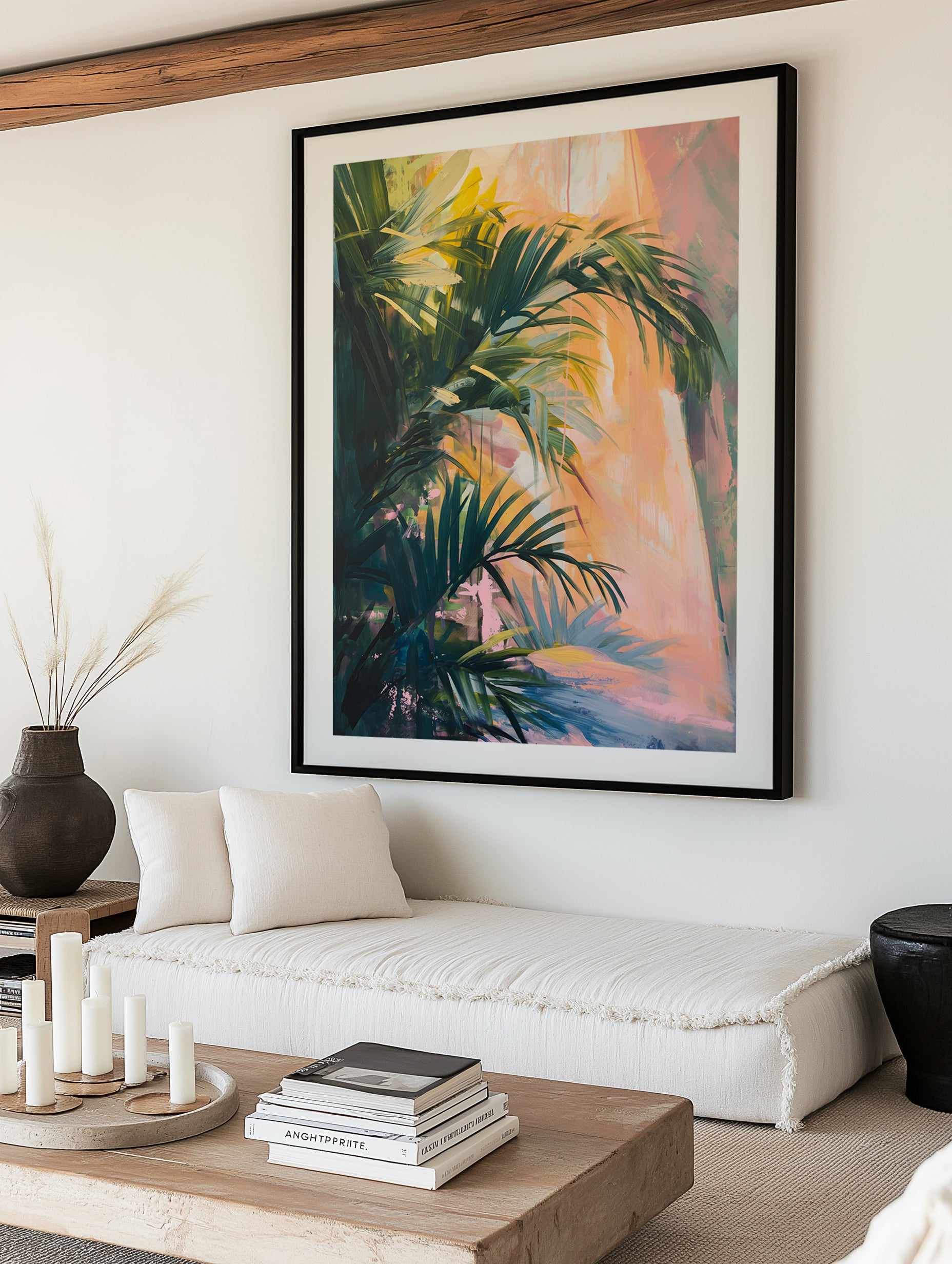 Neon Palm II | Art Print