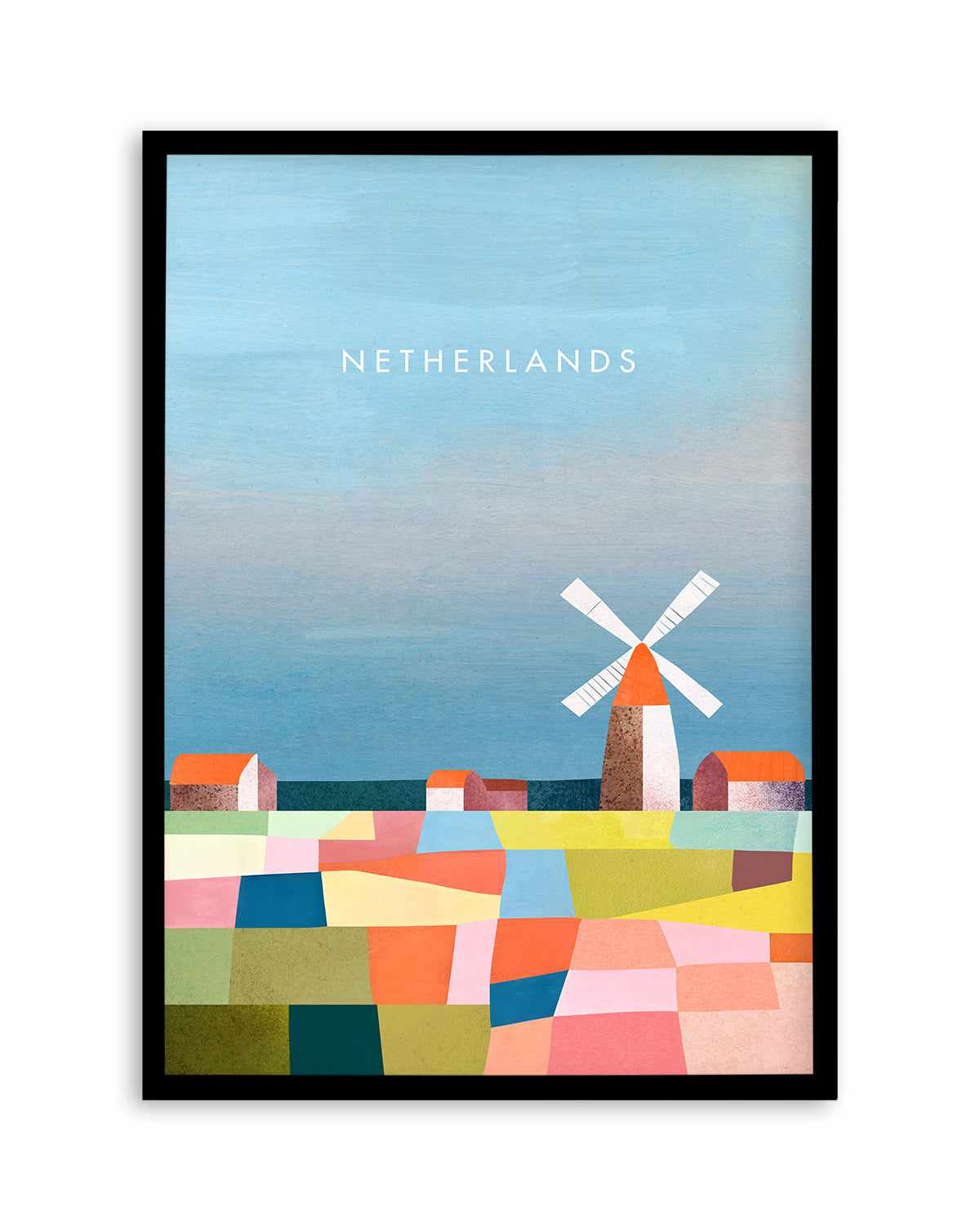 Netherlands by Henry Rivers Art Print