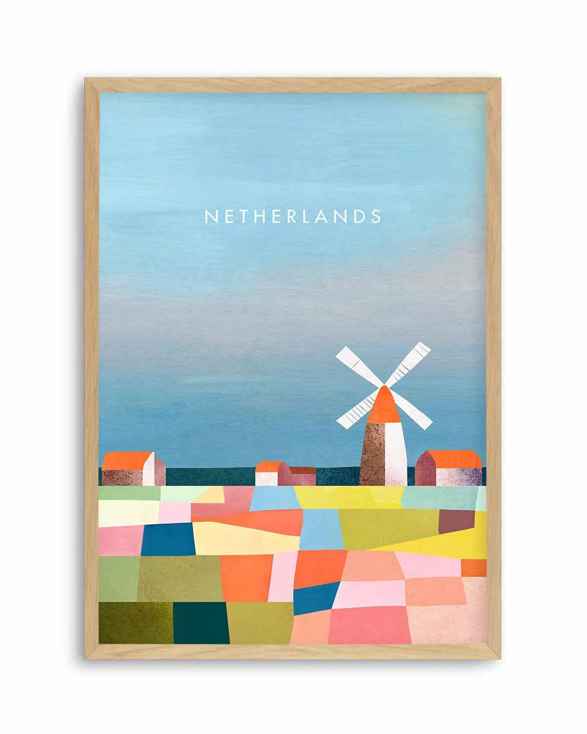 Netherlands by Henry Rivers Art Print from Olive et Oriel where you can shop wallpaper and artworks online