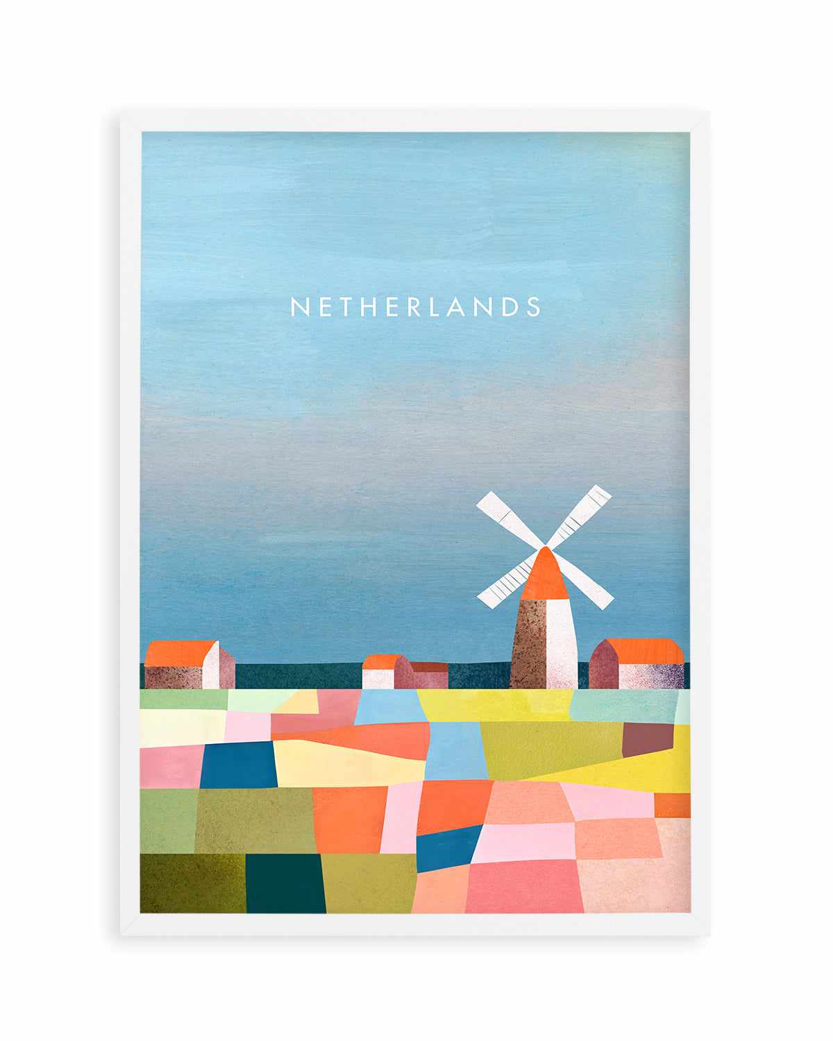 Netherlands by Henry Rivers Art Print