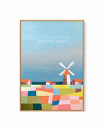 Netherlands by Henry Rivers | Framed Canvas Art Print