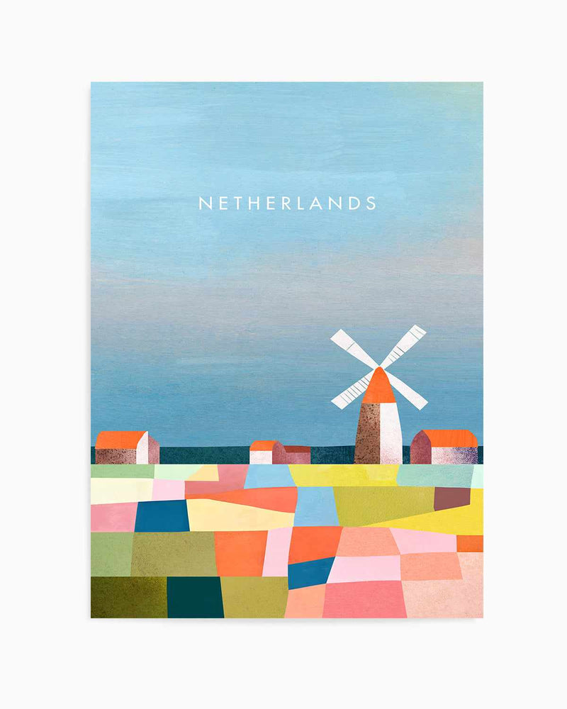 Netherlands by Henry Rivers Art Print