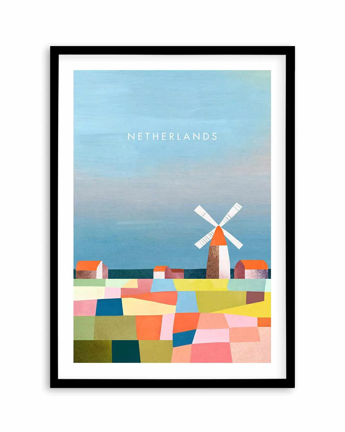 Netherlands by Henry Rivers Art Print from Olive et Oriel where you can shop wallpaper and artworks online