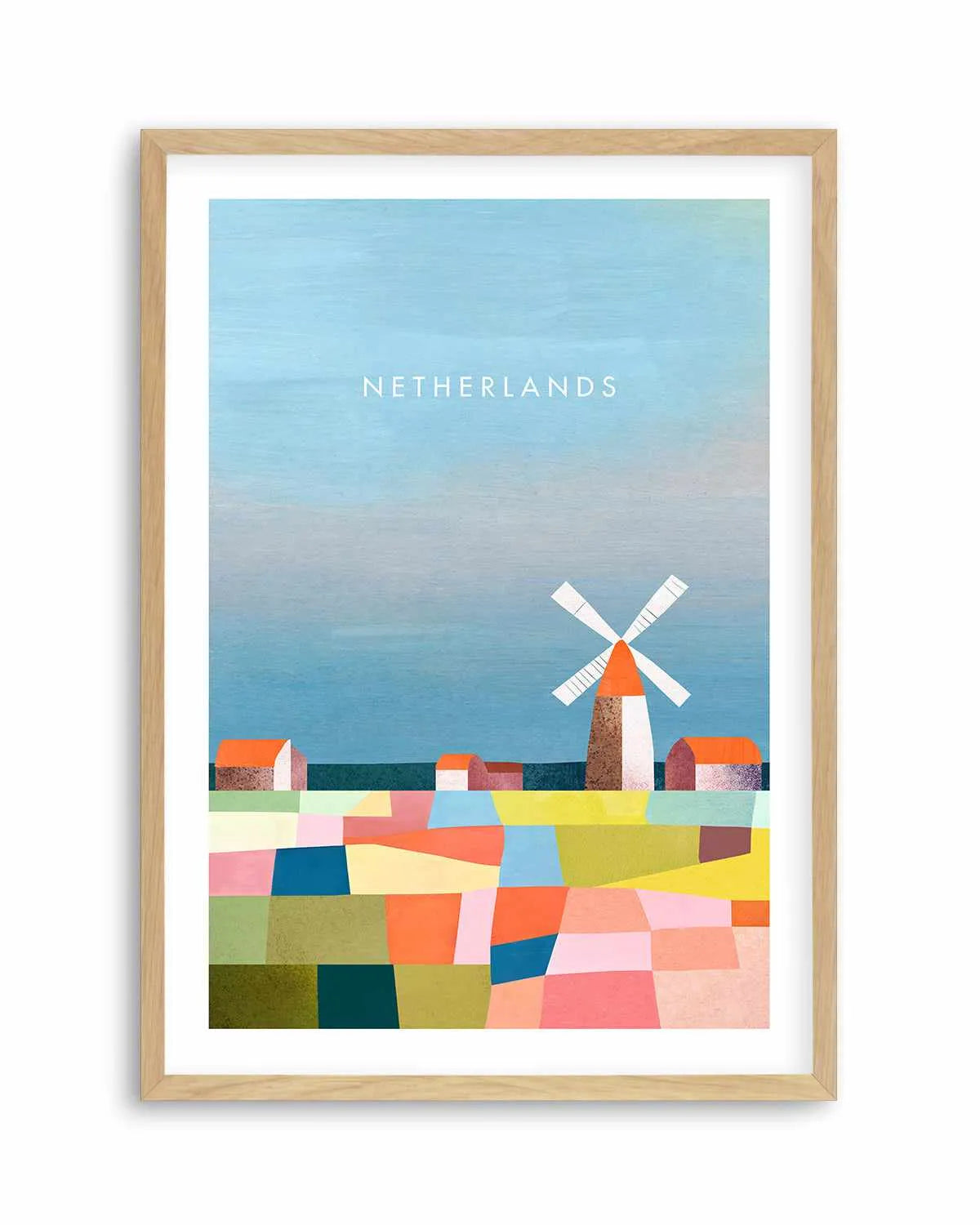 Netherlands by Henry Rivers Art Print from Olive et Oriel where you can shop wallpaper and artworks online