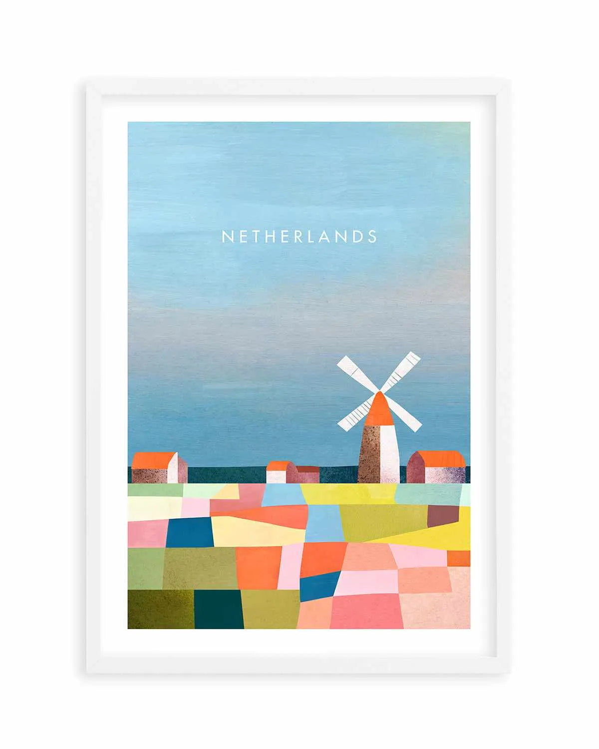 Netherlands by Henry Rivers Art Print from Olive et Oriel where you can shop wallpaper and artworks online