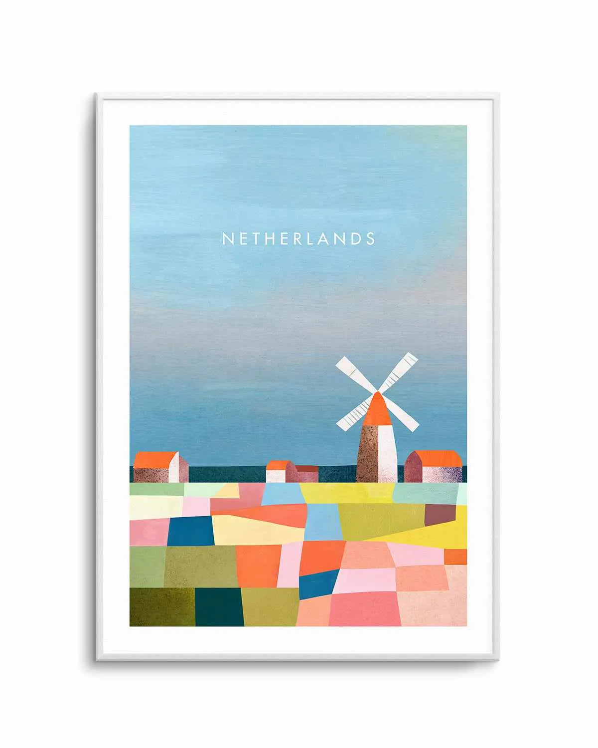 Netherlands by Henry Rivers Art Print from Olive et Oriel where you can shop wallpaper and artworks online