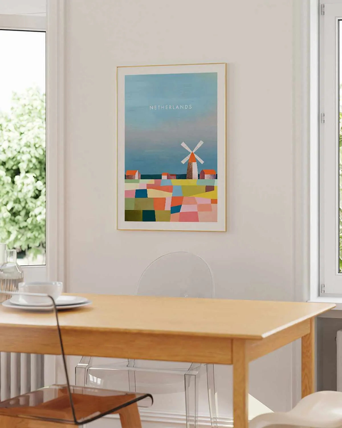 Netherlands by Henry Rivers Art Print from Olive et Oriel where you can shop wallpaper and artworks online