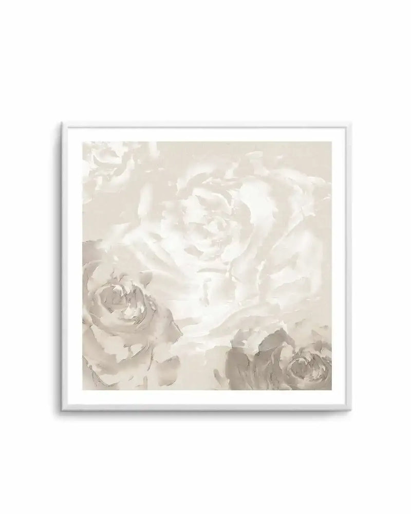 Neutral Florals I Art Print from Olive et Oriel where you can shop wallpaper and artworks online