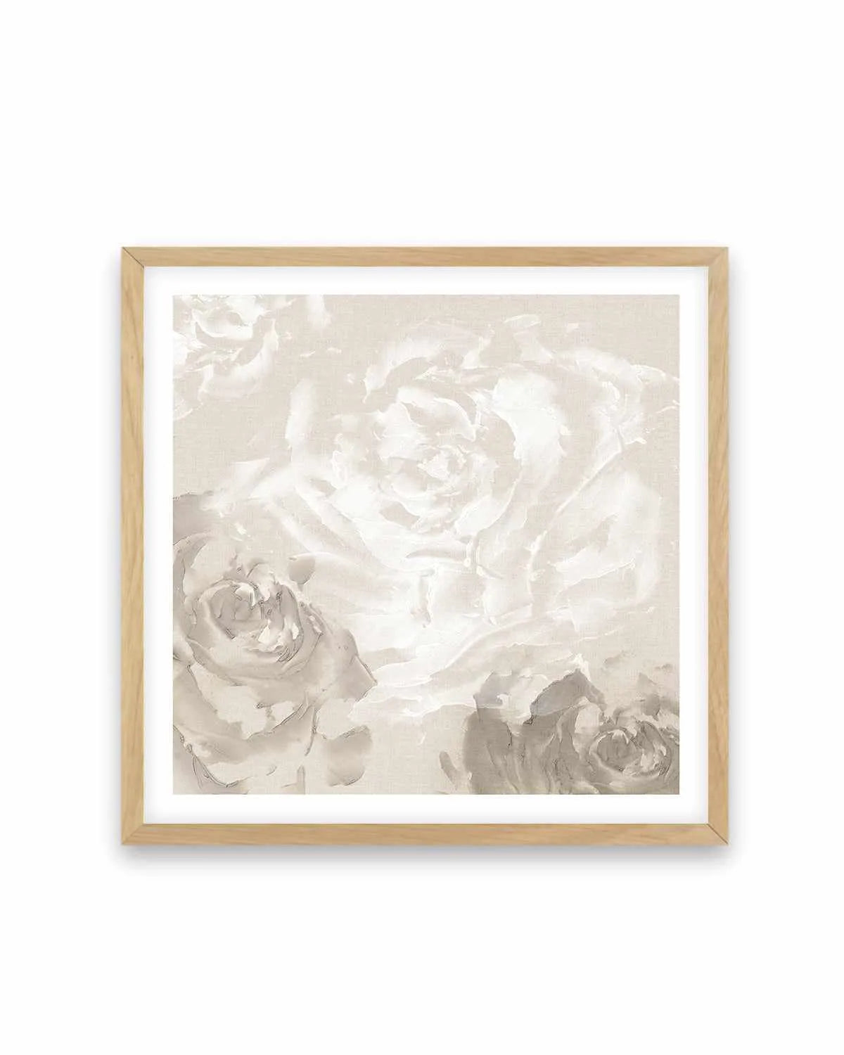 Neutral Florals I Art Print from Olive et Oriel where you can shop wallpaper and artworks online
