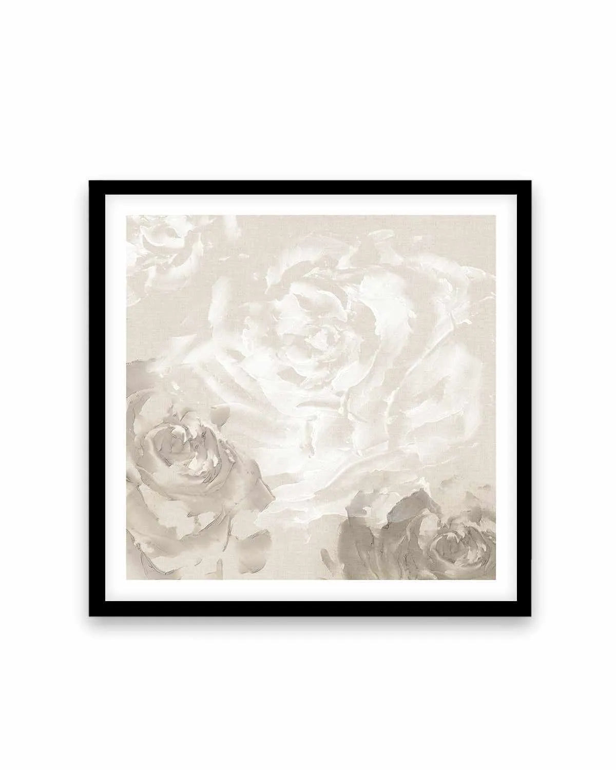 Neutral Florals I Art Print from Olive et Oriel where you can shop wallpaper and artworks online