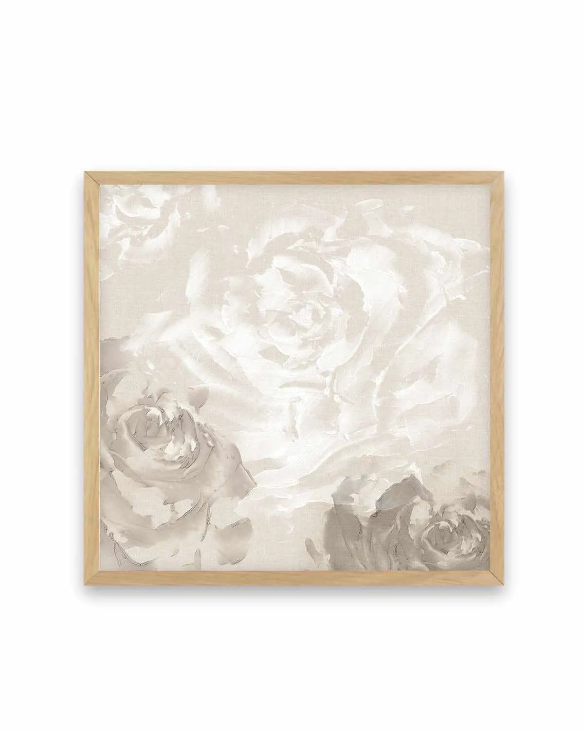 Neutral Florals I Art Print from Olive et Oriel where you can shop wallpaper and artworks online