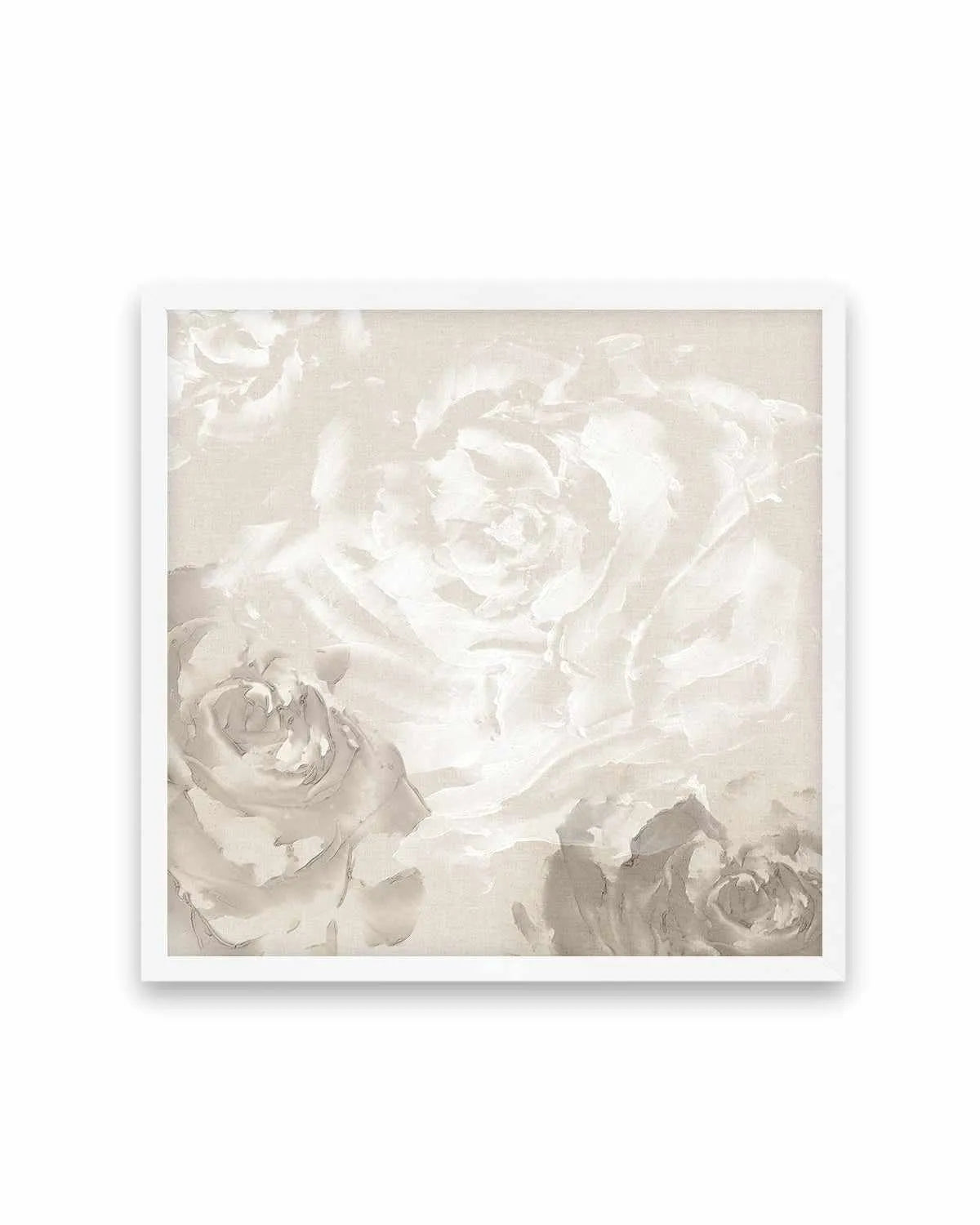 Neutral Florals I Art Print from Olive et Oriel where you can shop wallpaper and artworks online