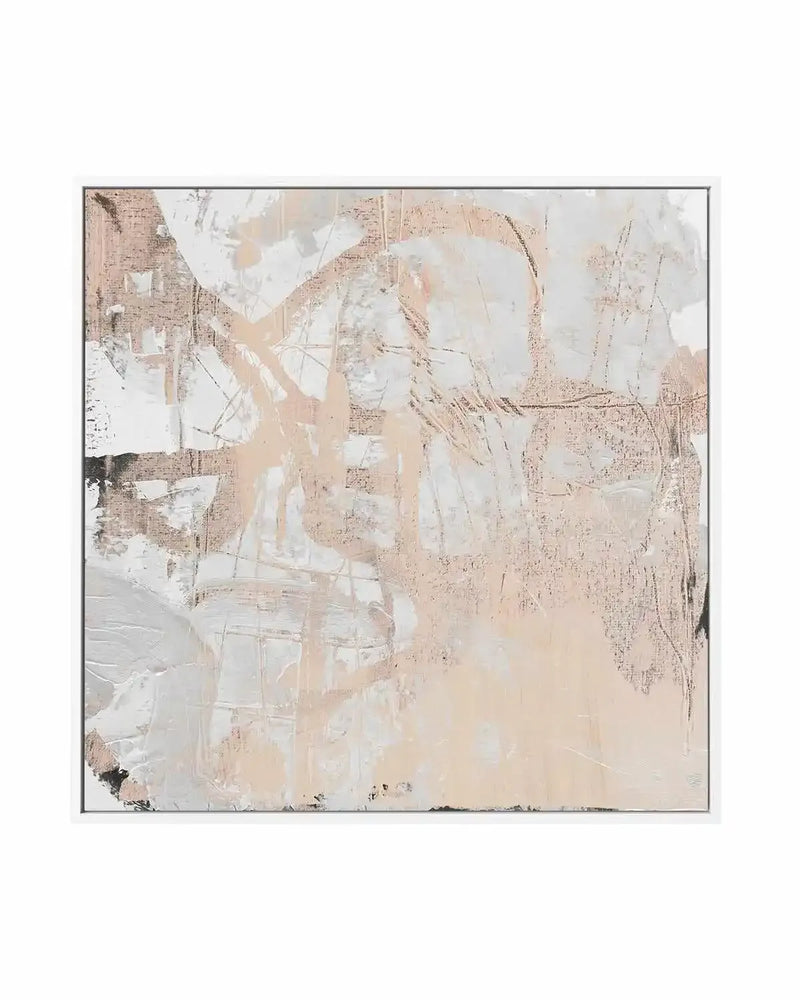 Neutral Glaze by Antonia Tzenova | Framed Canvas Art Print from Olive et Oriel where you can shop wallpaper and artworks online