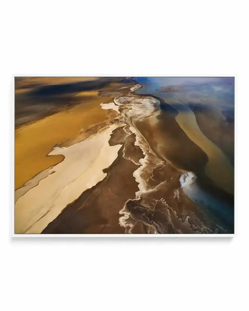Neutral Lands by Phillip Chang | Framed Canvas Art Print from Olive et Oriel where you can shop wallpaper and artworks online