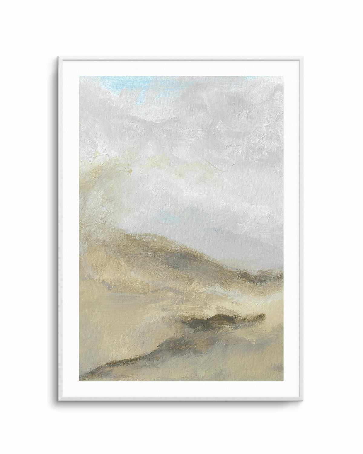 Neutral Landscape by Josephine Wianto Art Print