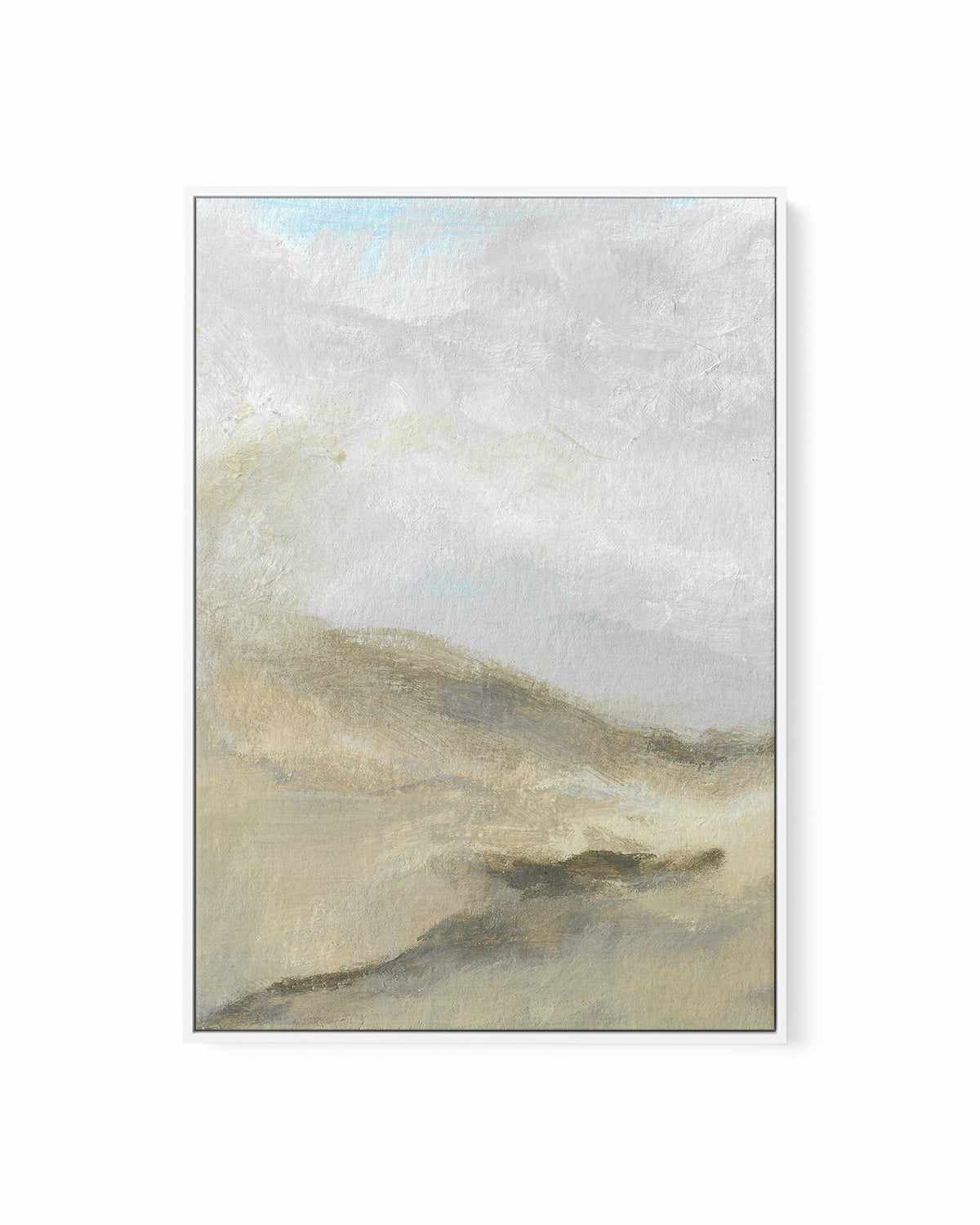 Neutral Landscape by Josephine Wianto | Framed Canvas Art Print