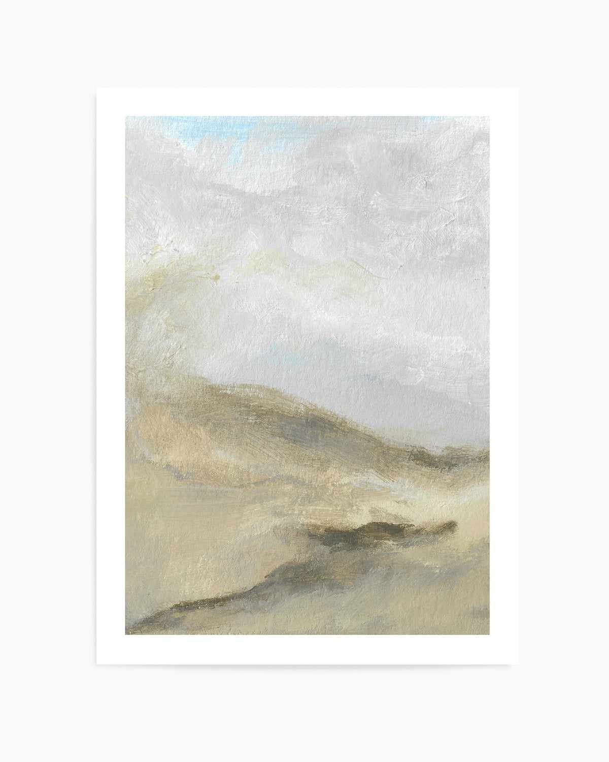 Neutral Landscape by Josephine Wianto Art Print