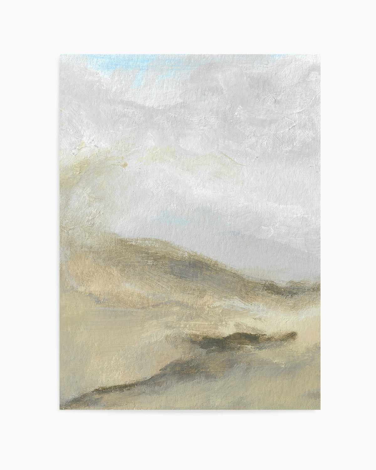 Neutral Landscape by Josephine Wianto Art Print